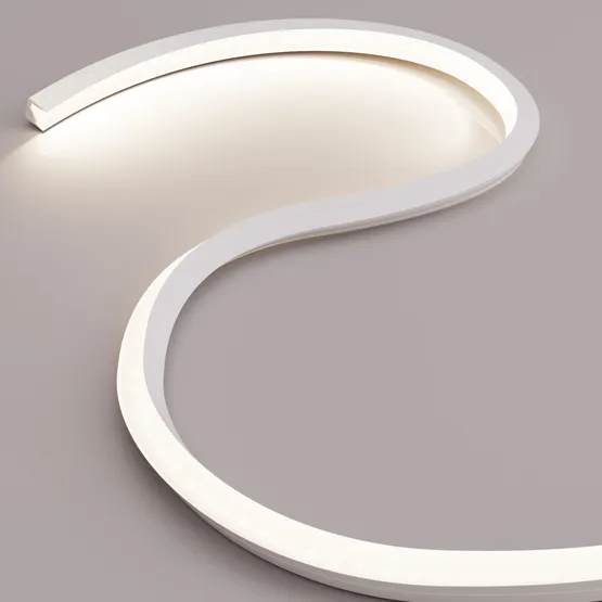 Фото #3 товара Силиконовый профиль WPH-FLEX-1616-TWIST-S11-20m WHITE (Arlight, Силикон)