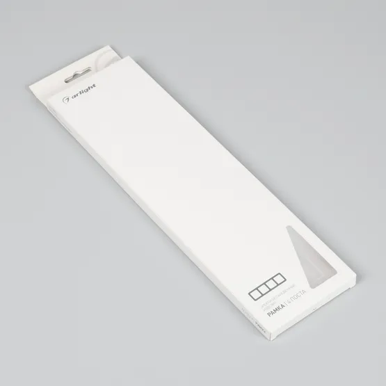 Фото #4 товара Рамка алюминиевая FRM-AKIRY-AL-4-BK (Arlight, -)