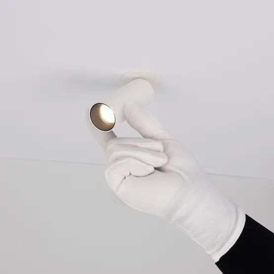Фото #4 товара Светильник SP-NUANCE-BUILT-FLAP-R35-7W Warm3000 (WH, 36 deg, 230V) (Arlight, IP40 Металл, 5 лет)