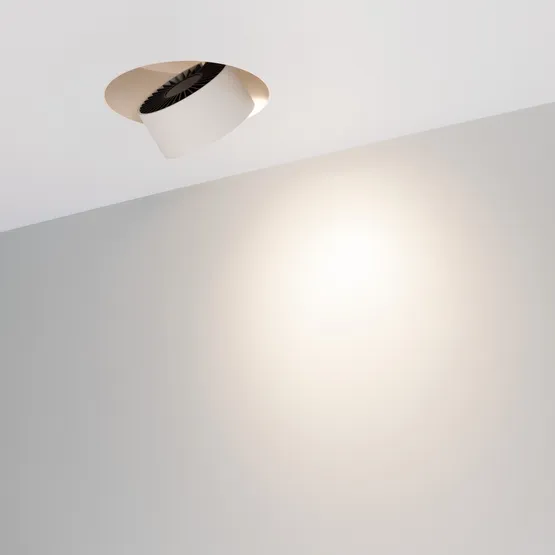 Фото #3 товара Светильник SP-PLURIO-BUILT-TRIMLESS-R160-9W Day4000 (WH-WH, 36 deg, 230V) (Arlight, IP20 Металл, 3 года)