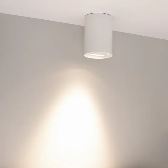 Фото #3 товара Светильник SP-FOCUS-R86-10W Day4000 (WH, 36 deg, 230V) (Arlight, IP54 Металл, 5 лет)