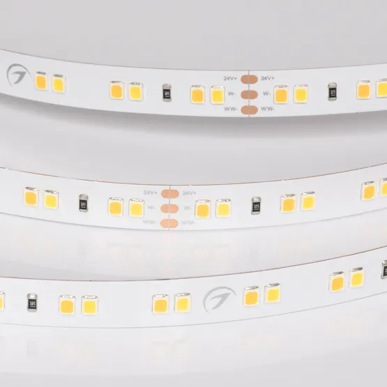 Фото #5 товара Светодиодная лента UL-A120-10mm 24V Day-MIX (10 W/m, IP20, 5m) (Arlight, Изменяемая ЦТ)