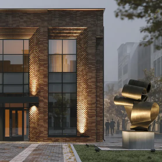 Фото #2 товара Светильник ALT-BLOCK-S65x65-5W Warm3000 (GR, 60 deg, 230V) (Arlight, IP66 Металл, 3 года)