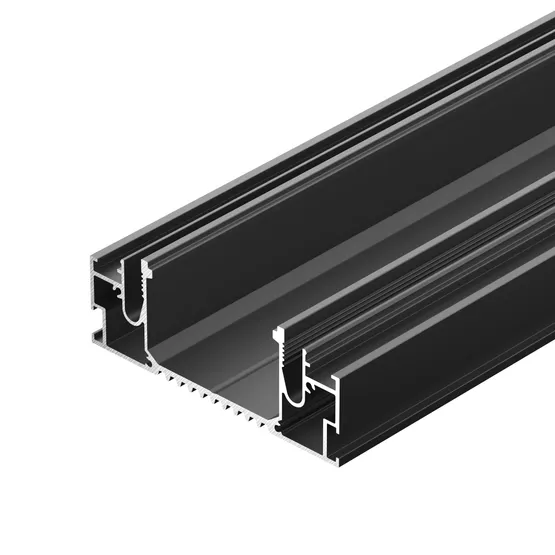 Фото #2 товара Профиль STRETCH-41-CEIL-CENTER-2000 BLACK (Arlight, Алюминий)