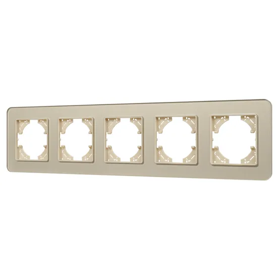 Фото #1 товара Рамка стеклянная FRM-OMALI-GS-5-GD (Arlight, -)