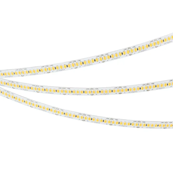 Фото #2 товара Светодиодная лента RT-A280-8mm 24V Day4000 (10 W/m, IP20, 2835, 5m) (Arlight, -)