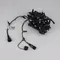 Минифото #3 товара Светодиодная гирлянда ARD-STRING-CLASSIC-1000-BLACK-100LED-PULSE Warm (230V, 7W) (Ardecoled, IP65, 1 год)