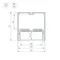 Минифото #3 товара Профиль с экраном SL-LINE-7477-2500 BLACK+OPAL (Arlight, Алюминий)
