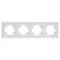 Минифото #2 товара Рамка пластиковая FRM-PERIO-PL-4-WH (Arlight, -)