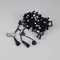 Минифото #4 товара Светодиодная гирлянда ARD-STRING-CLASSIC-1000-BLACK-100LED-MILK-PULSE White (230V, 7W) (Ardecoled, IP65, 1 год)