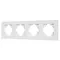 Минифото #1 товара Рамка пластиковая FRM-PERIO-PL-4-WH (Arlight, -)