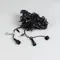 Минифото #4 товара Светодиодная гирлянда ARD-STRING-CLASSIC-10000-BLACK-100LED-FLASH WARM (230V, 7W) (Ardecoled, IP65)